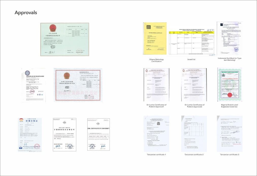Mobile Fuel Dispenser credentials Mobile Fuel Dispenser credentials